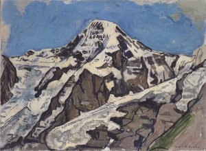 El monje de Ferdinand Hodler